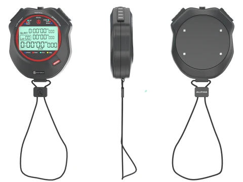 DIGITAL STOPWATCH 3D Model