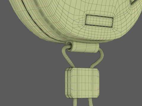 DIGITAL STOPWATCH 3D Model