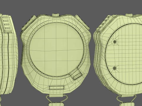 DIGITAL STOPWATCH 3D Model