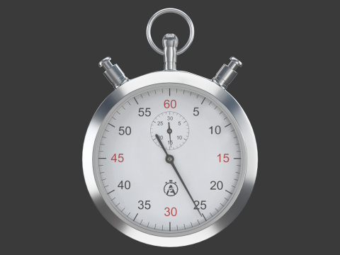 Stopwatch Model 3D