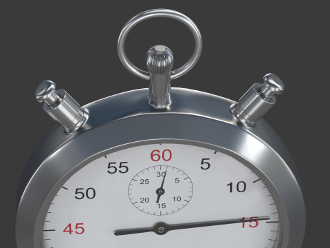 Stopwatch Model 3D