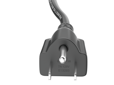 Kabel Listrik PC Model 3D