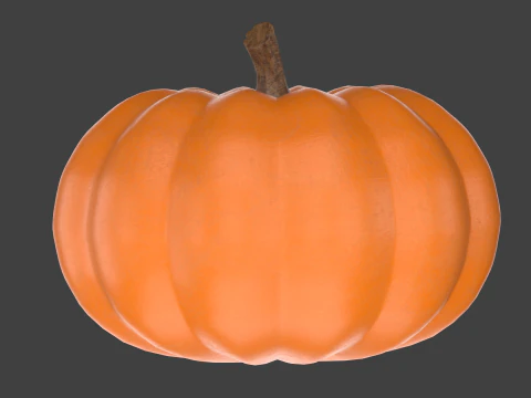 Halloween Pumpkin 3D Model