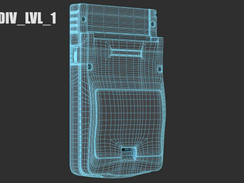 Generic Handheld Gaming Console 3D Model