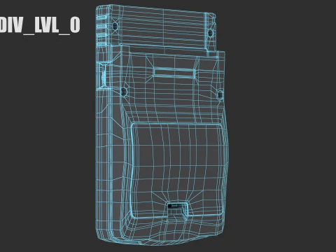 Genel Elde Taşınabilir Oyun Konsolu 3D Model