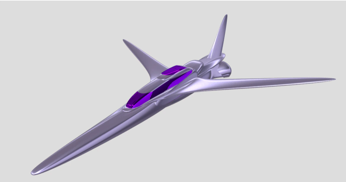 Plane A1005 3D Model .c4d .max .obj .3ds .fbx .stl .blend 