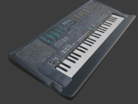 Piano Yamaha 3D Модель