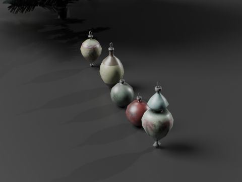 Christmas Tree with gifts 3D Model
