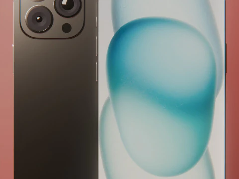 iPhone 15 Modelo 3D