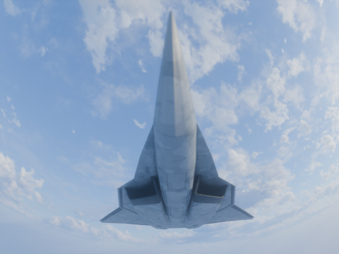 Jet Fighter Modello 3D