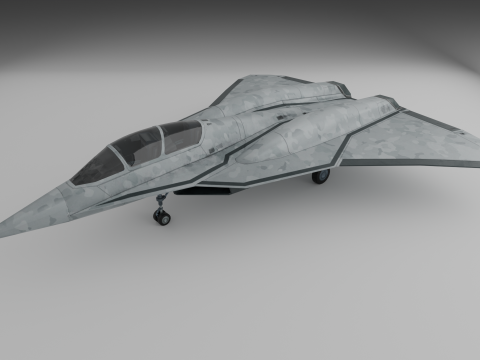 Jet Fighter Modello 3D