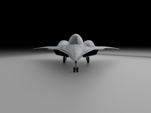 Jet Fighter Modello 3D