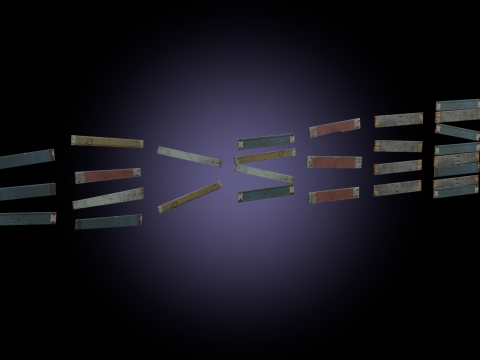 Boarded Windows Modelo 3D