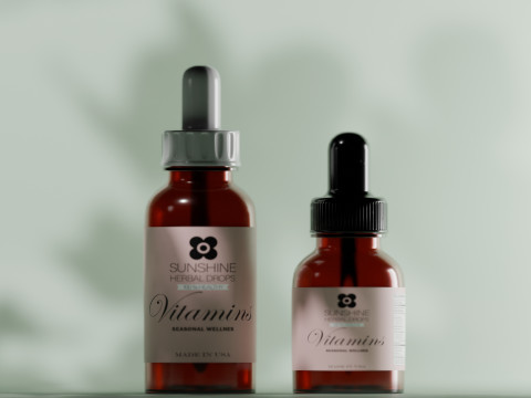 Droppers High Poly - Mockup Ready 3D 모델