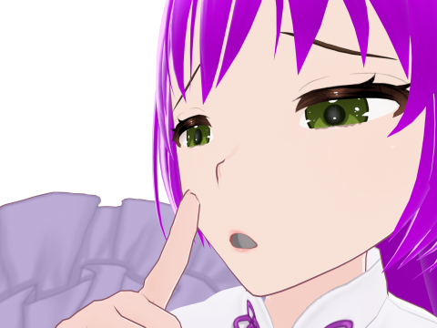 Aimi Anime Character VRM Avatar Modello 3D