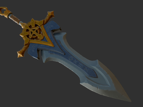Stylized Sword 3D 모델