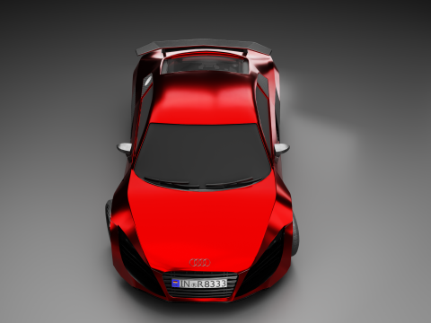 Audi r8 V10 3Dモデル