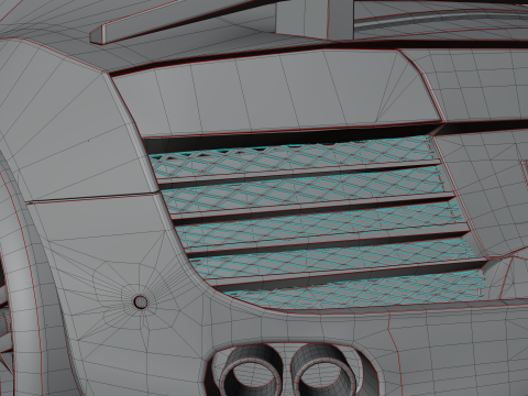 Audi r8 V10 3Dモデル