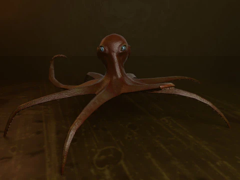 octopus 3D Model