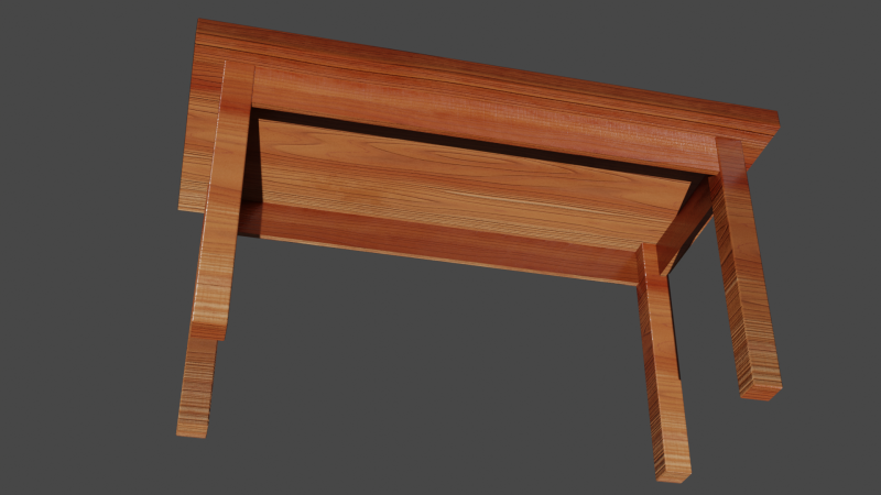 Table Model 3D .c4d .max .obj .3ds .fbx .stl .blend 