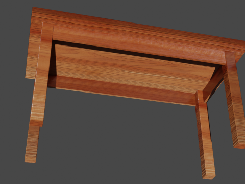 Table Modelo 3D