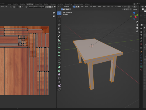 Table Model 3D