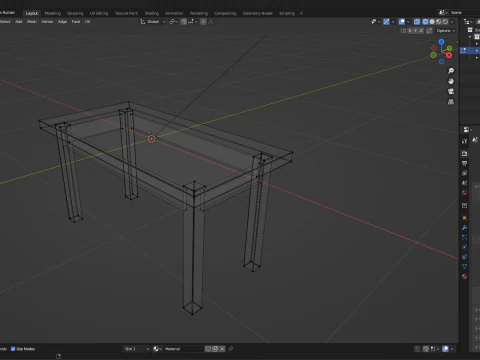 Table 3D Model