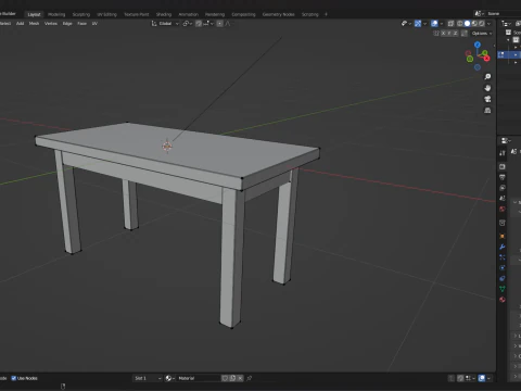 Table 3D Model