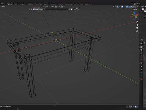 Table Model 3D