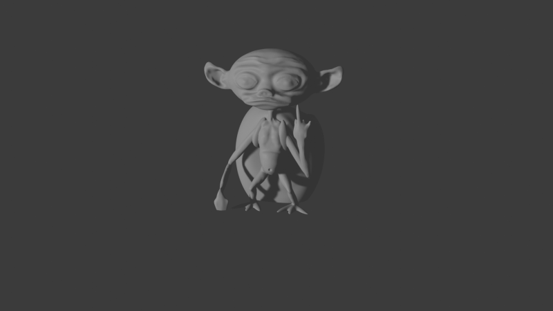 Alien pencil holder 3D Baskı Modeli .c4d .max .obj .3ds .fbx .stl .blend 
