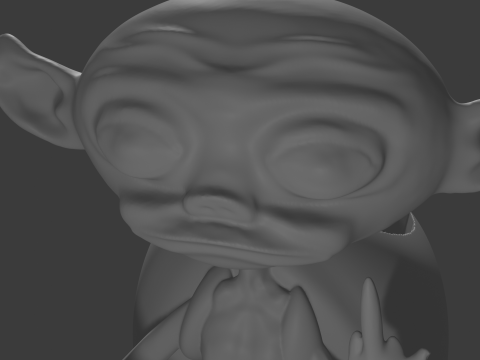 Alien pencil holder 3D Baskı Modeli