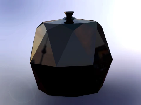 MONOLITH-X Architectural Keepsake Capsule Urn 3D printmodel