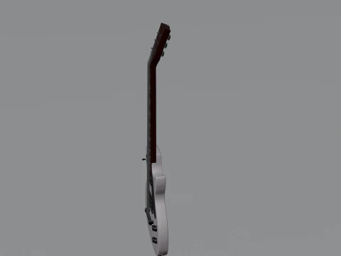 Les Paul electric guitar 3D Model