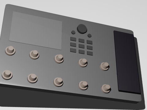 Guitar Processor Modelo 3D