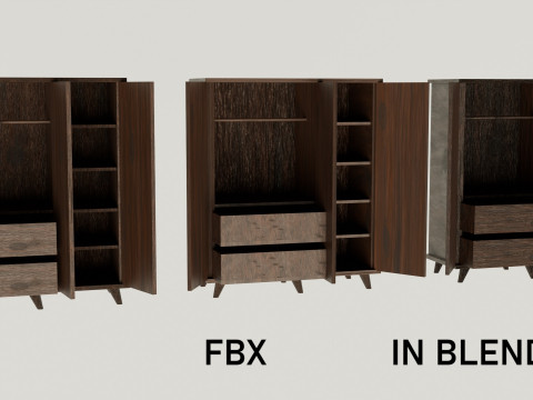 Wardrope 3D Model