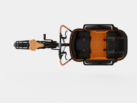 ECargo Round Bike 3D Model