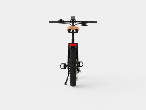 Matte Black Bike Modelo 3D