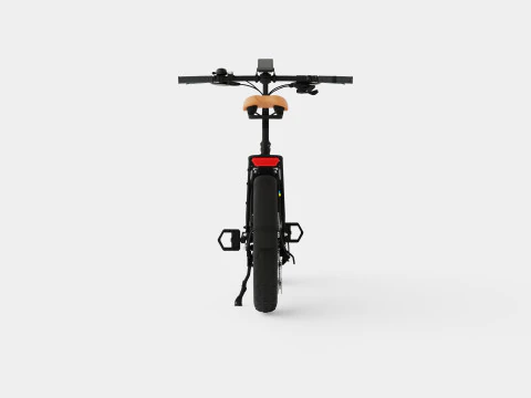 Matte Black Bike 3D Model