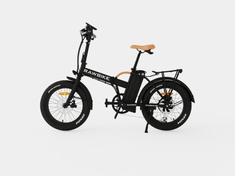 Matte Black Bike Modelo 3D