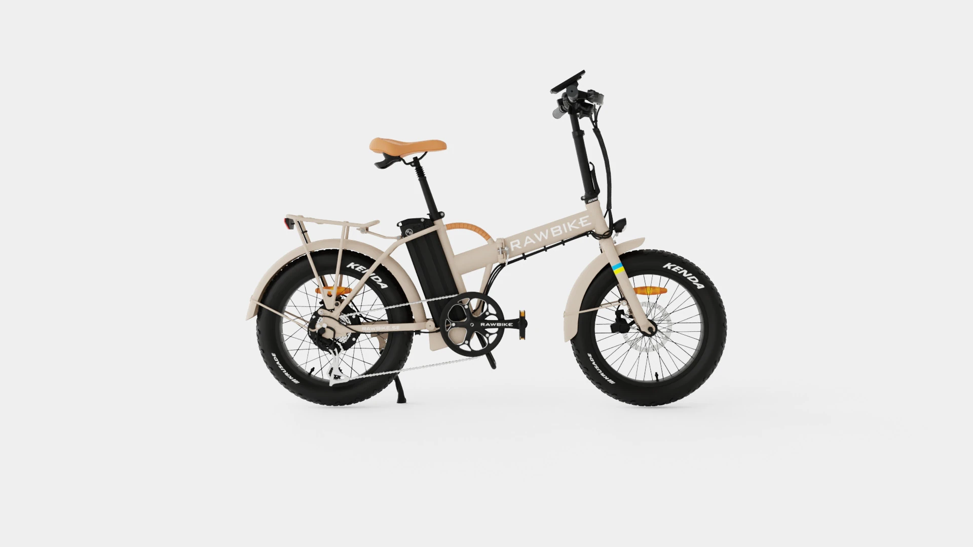 Sandstorm Bike 3D Model .c4d .max .obj .3ds .fbx .stl .blend 
