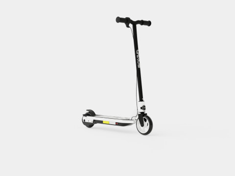 Chaos Black Kids Electric Scooter Model 3D