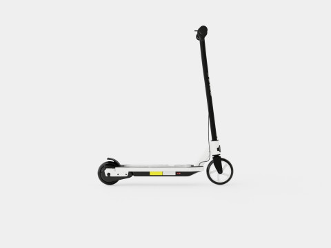 Chaos Black Kids Electric Scooter Model 3D