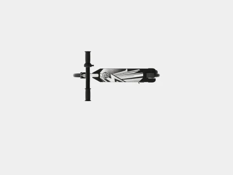 Chaos Black Kids Electric Scooter 3D Model