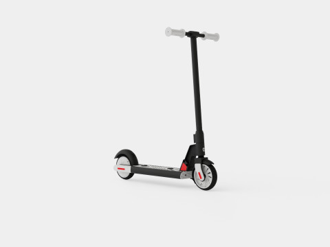 Lithium Black Kids Electric Scooter 3D Модель