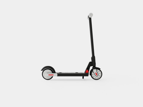 Lithium Black Kids Electric Scooter Modelo 3D