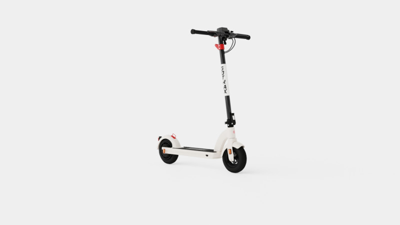 Lithium Black IPX6 Waterproof Electric Scooter Model 3D .c4d .max .obj .3ds .fbx .stl .blend 
