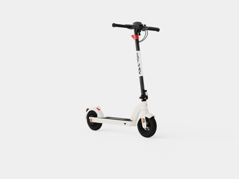 Lithium Black IPX6 Waterproof Electric Scooter 3D Модель