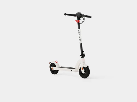 Lithium Black IPX6 Waterproof Electric Scooter 3D Model