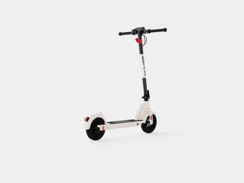 Lithium Black IPX6 Waterproof Electric Scooter 3D Model