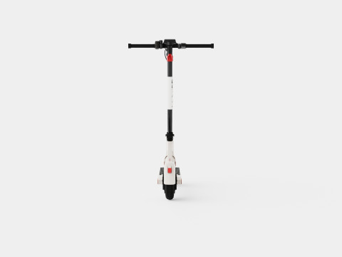 Lithium Black IPX6 Waterproof Electric Scooter Model 3D